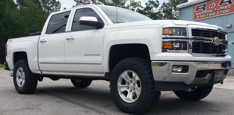 2014 Silverado with 3.5" Rough Country lift kit