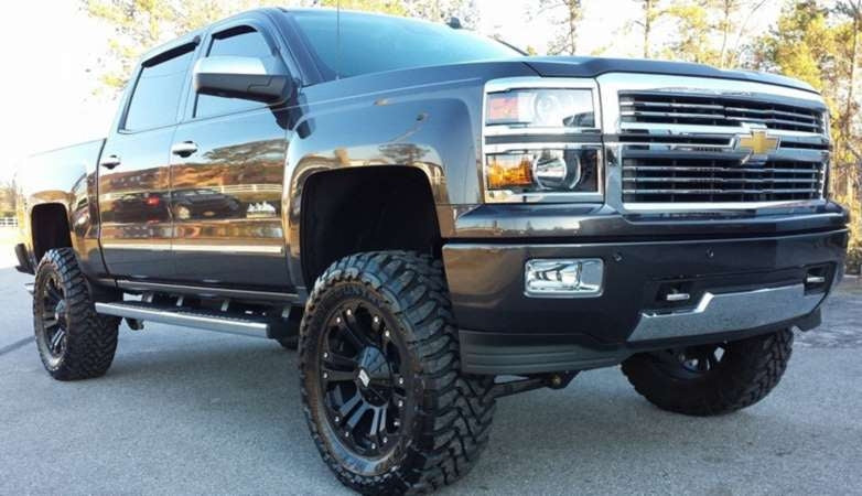 2014 Silverado with Fabtech 5" lift kit
