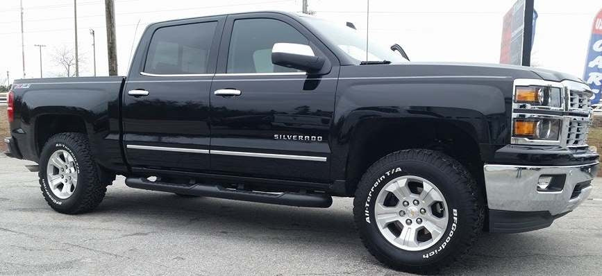 2015 Silverado Z71 with 3" leveling kit