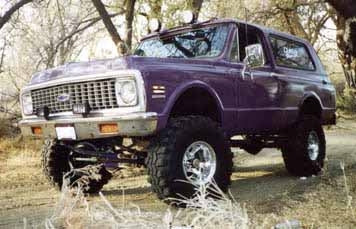 1972 Chevy Blazer with 6" Superlift lift kit