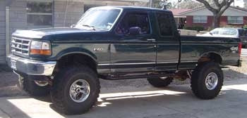 1995 F150 with 6" suspension lift kit