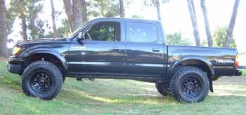 2004 Toyota Tacoma TRD 4WD with 3" Revtek suspension lift kit