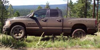 2002 Dodge Ram 1500 4X4 Sport with 2" leveling kit
