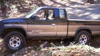 1990 Nissan 4x4 Hardbody, stock suspension