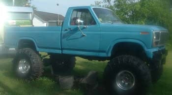 1986 F150 lifted 11"