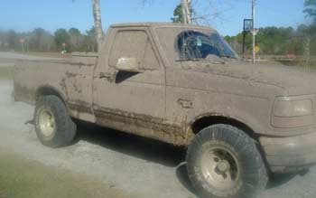 1992 Ford F150 with 2" leveling kit