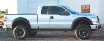 2010 4WD Ford F150 with 4" Rancho suspension lift kit