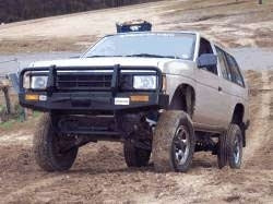 1995 2WD Pathfinder with 3" Performance Accessories body lift, 2.5" suspension lift kit