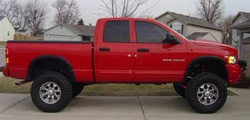 2005 Dodge Ram 2500 with 6" lift kit