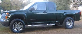 2005 GMC Canyon 4X4. 2.5" leveling kit