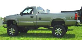 2006 Chevrolet 2500HD with 8" lift kit