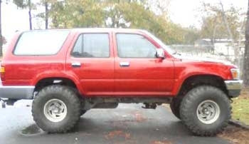 1992 Toyota 4-Runner with 3" body lift
