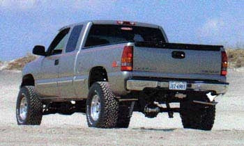 1999 Silverado 1500 with Superlift 6" F.I.T. lift kit