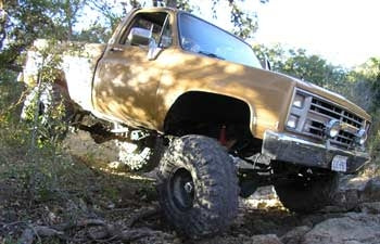 1985 Chevy 1/2 ton with 8" Superlift lift kit