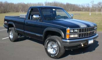 1989 Chevy 1500 Z71 with 3" lift kit