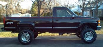 1995 Chevrolet K2500 with 6" Tuff Country lift kit
