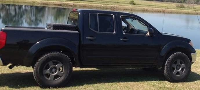 2006 Frontier 2wd crew cab 4" lift kit