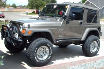 2005 Jeep Wrangler TJ with 4" lift kit