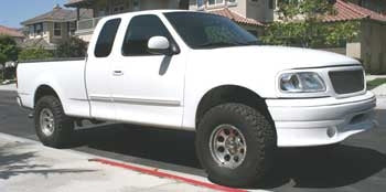 2003 2wd F150 with 4" custom lift kit