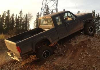 1995 F150 with 4" suspension lift kit, 3" body lift