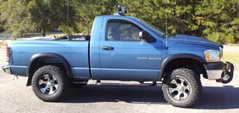 2006 Dodge Ram 1500 ST with 6" Fabtech suspension lift kit