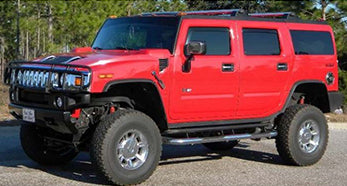 2004 H2 Hummer with 6" Superlift suspension lift kit