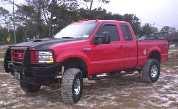 2003 F-250 7.3 PSD with 4" Rough Country suspension lift kit