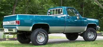 1981 Chevy Scottsdale K10 with Rancho 6" suspension lift kit