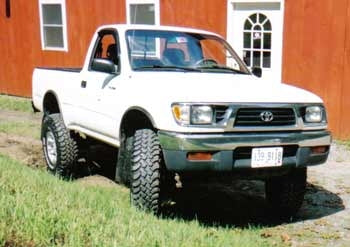 1996 Toyota Tacoma 4x4 with 3" Revtek lift kit