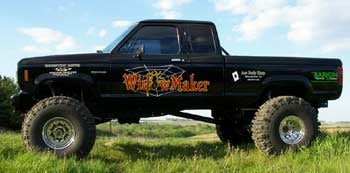 1987 Ranger custom with 6" suspension lift kit