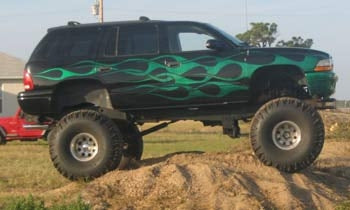 2001 Dodge Durango on a 1978 F150 frame