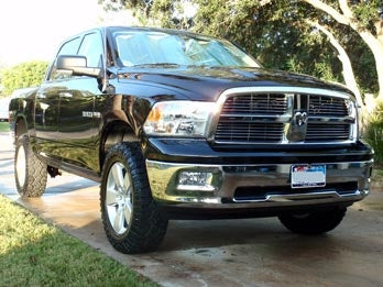 2010 Dodge Ram 1500 4x4 with 3.75" Rough Country Combo lift kit