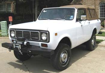 1976 International Harvester Scout II with Rough Country 4†suspension lift kit