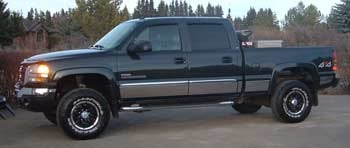 2004 GMC 2500HD Duramax with 3" lift kit