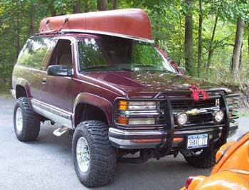 1995 Chevrolet Tahoe with 4" lift kit