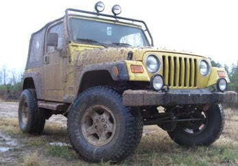 2002 Jeep Wrangler with 4" Rough Country lift kit