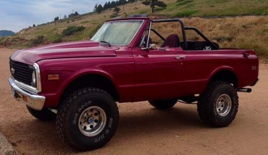1972 Chevy Blazer 4x4 with 4" lift kit
