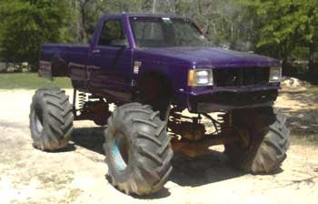 1980 Chevy S10 with 24" suspension lift kit