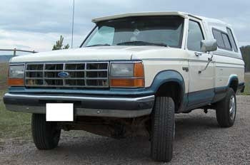 1989 Ford Ranger 4x4 with 3" body lift