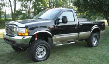 2000 F-350 Superduty 7.4L Diesel with 4" Rancho suspension lift kit
