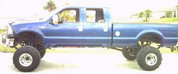 2000 Super Duty with 14" springs