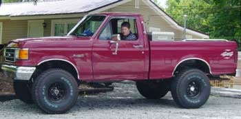 1991 Ford F-150 XLT Lariat with 6" suspension lift kit