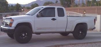 2006 Chevy Colorado with 3" Fabtech lift kit