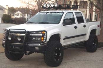 2005 Chevy Colorado with 5" CST suspension lift kit