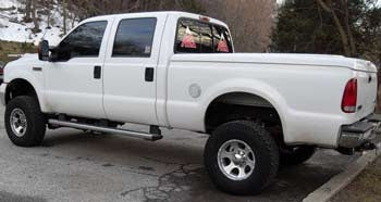 2005 Ford F250 Super Duty with 6" Skyjacker suspension lift kit
