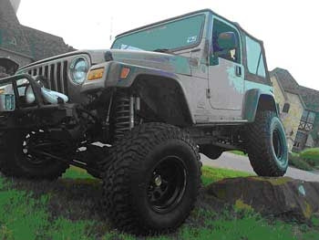2004 Jeep Wrangler TJ Sport with 5.5" Long Arm lift kit