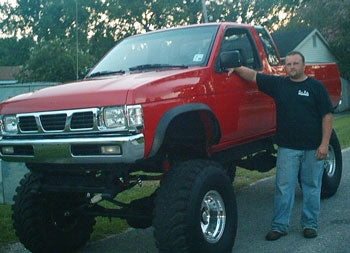 1987 Nissan 4x4 3" front lift springs and 3" body lift