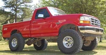 1994 F150 with 6" Rough Country suspension lift kit