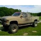 1991 Chevy K1500 with 3" Tuff Country suspension lift kit, 2" body lift