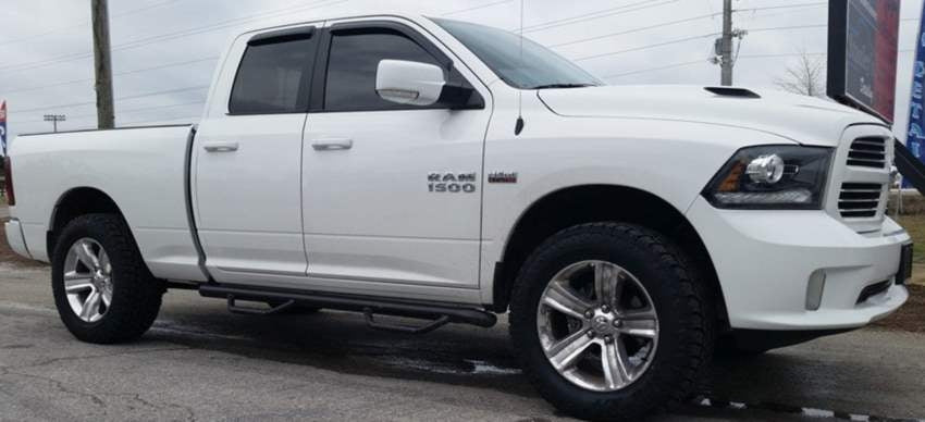 2014 Ram 1500 with 2.5" leveling kit